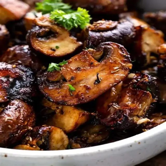 Roasted Garlic Mushroom